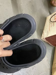 Black Clogs with Charms