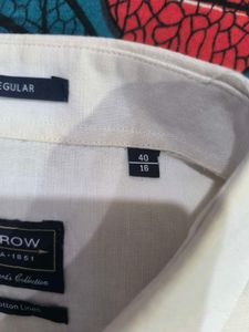 Plain White Shirt.