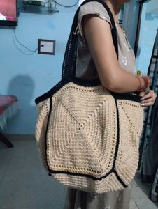 Crochet Tote Bag