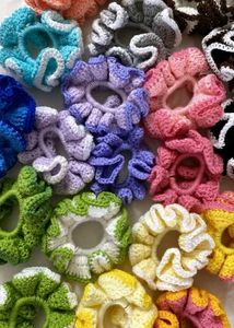 Cute Crochet Scrunchies