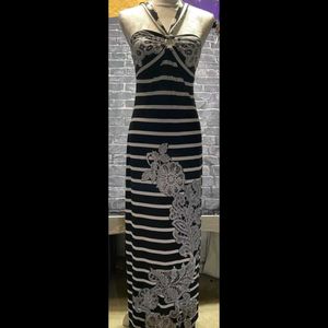 111611. Striped Maxi Dress