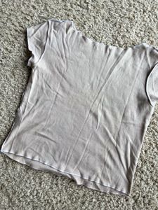 P&amp;Co Cropped Graphic Tee