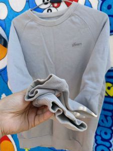 Gray Pullover Sweater