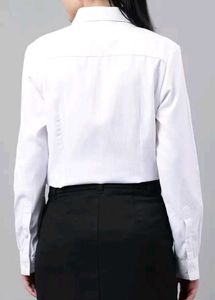 White Formal Shirt For Women