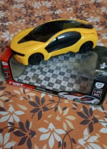 Yellow Remote Control Car
