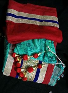 FULL NET stitched LENGHA CHOLI