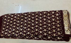 amazing worked saree
