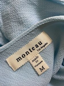 Monteau Made In Los Angeles  Tiered Ruffle Dress