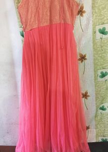 Gown With Embroidery