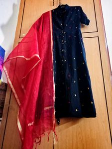 New Botique Desinger Kurta Pant Dupatta Combo  Set