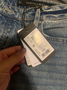 Armani Exchange Mom For High Waist Brand New Jeans