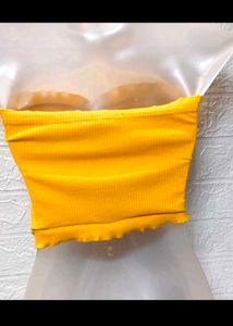 Yellow Tube Top 28 to 32 inches