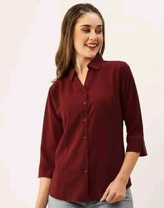 Maroon/ Wine Red Colour Shirt
