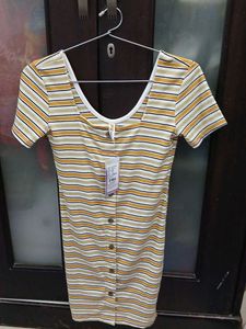 Bodycon Striped Dress