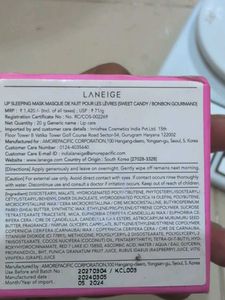 Laneige Lip Sleeping Mask