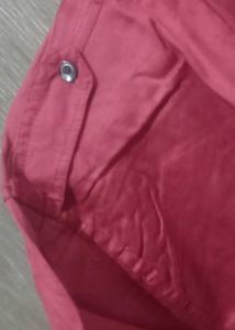 Maroon Casual Shirt