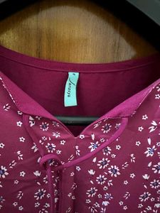 Bell Sleeves Trendy Kurti