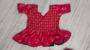 Cute Ethnic Skirt &amp; Top Set