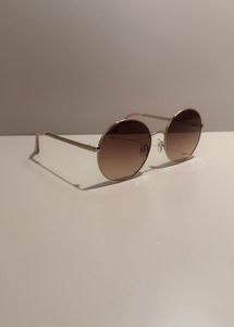 MINISO round rose‑tinted sunglasses