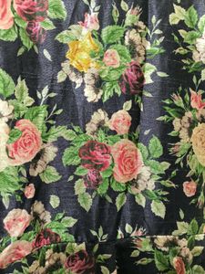 Floral Simple Ethnic Gown