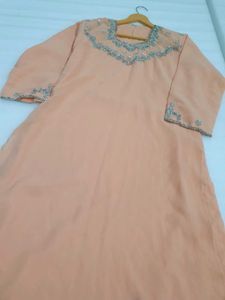 Peach Kurta