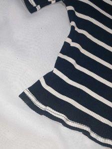 Striped Knit Top