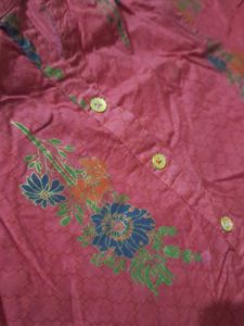 Floral Print Kurta