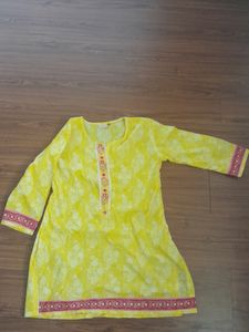 Yellow Kurti