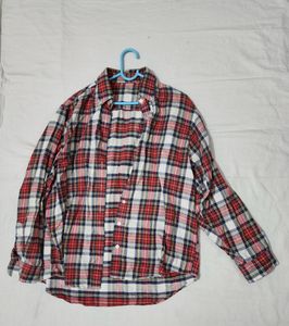 Checked Red Shirt