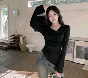 Asymmetrical Draped Top