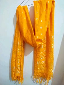 Yellow Beautiful Dupatta