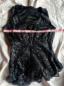BNEW Terranova Sequined Party Romper
