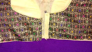 Brand New Black With Multicoloured Padded Readymad