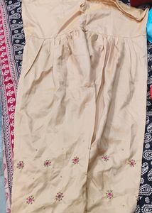 Rose Pink Suit With Full Work