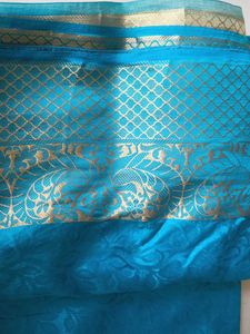 Blue sarree