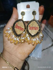 Custom Name Statement Earrings
