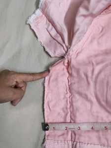 Beautiful Pink Designer Lehngaa With Heavy Flayer.