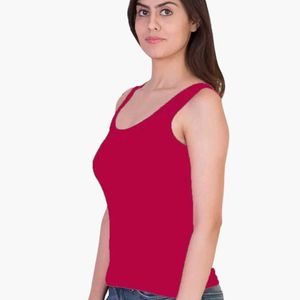 Pink Racerback Tank Top