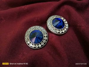 Boho Blue Earring Set