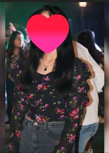 Tokyo Talkies Casual Fit Polyester Printed Black