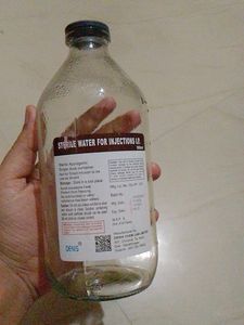 500 ml Glass Bottle With Cap 10 Numbers