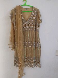 Very Beautiful Kurta Set. (Kurta, Plazoo, Dupatta)