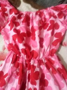 Floral Print Mini Dress