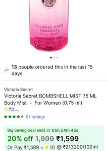 Victoria&#39;s Secret Perfume For Women