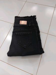 Black Denim Jeans