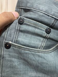 Levis Orignal Riveted Grey Jeans