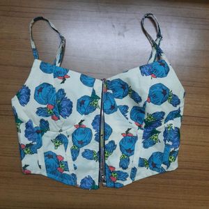 Floral Corset Top