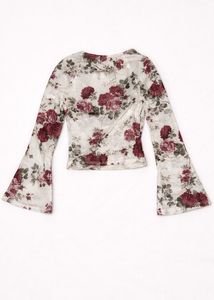 Floral Print Long Sleeve Top