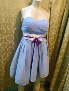 Charming Blue Fit &amp; Flare Dress