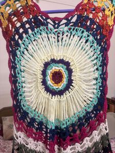 Crochet Colorful Top